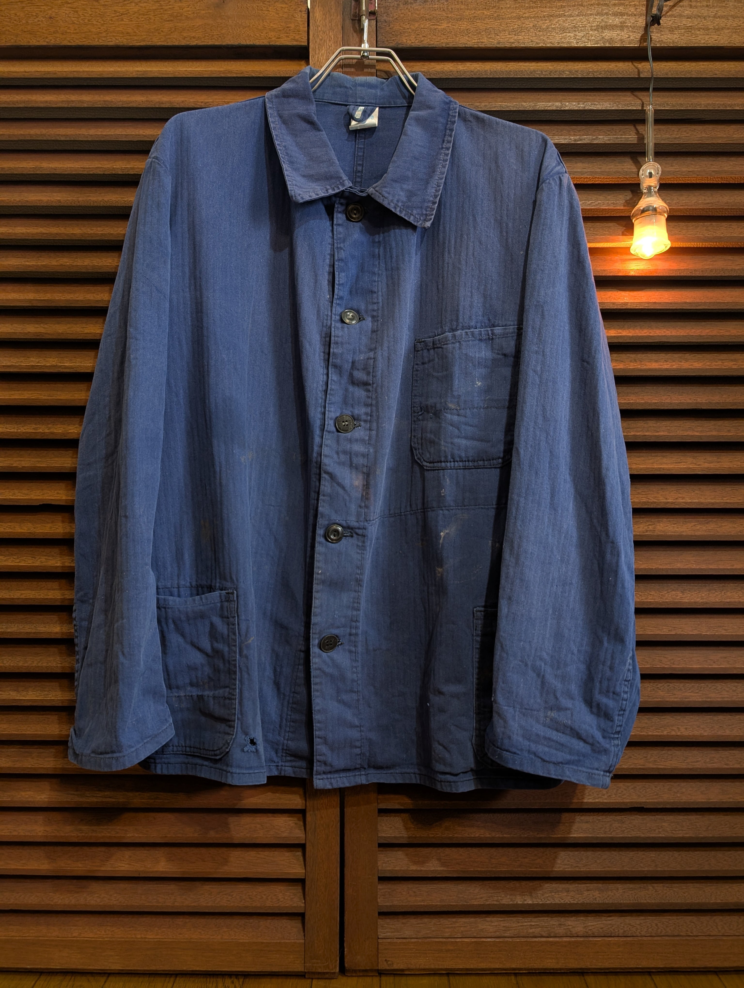 60-70s German Pionier HerringBoneTwill Work Jacket