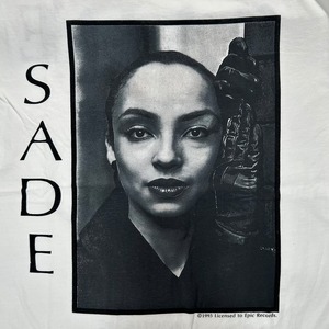 13342 シャーデー・アデュ SADE 両面プリント Tシャツ XL