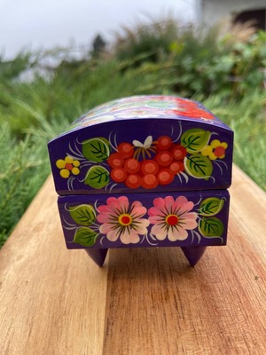 ペトリキフカ・ジュエリーボックス(Khomenko）