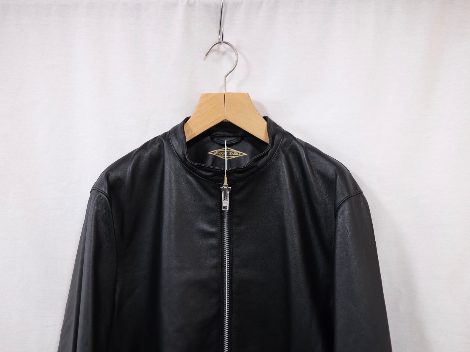 AWESOME LEATHER”SMOOTH JACKET” | Lapel online store AWESOME LEATHER”SMOOTH JACKET” | Lapel online store