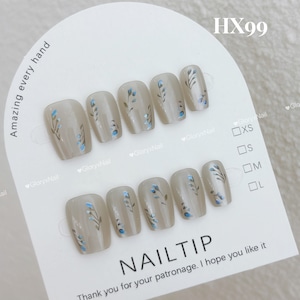 HX99 ネイルチップ サイズXS/S/M