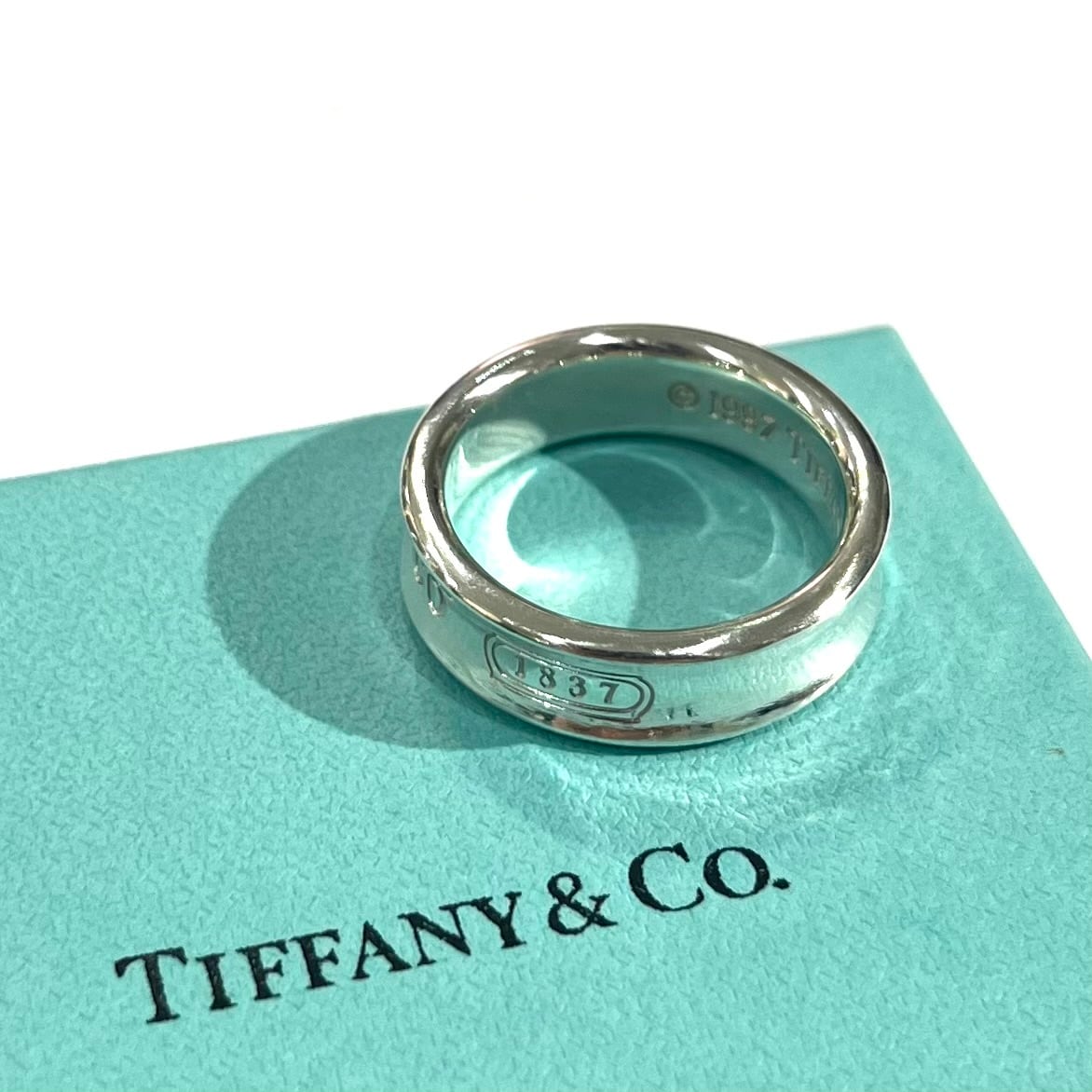 TIFFANY＆CO.】【19.5号】2965 シルバー925 ティファニー1837 ナ