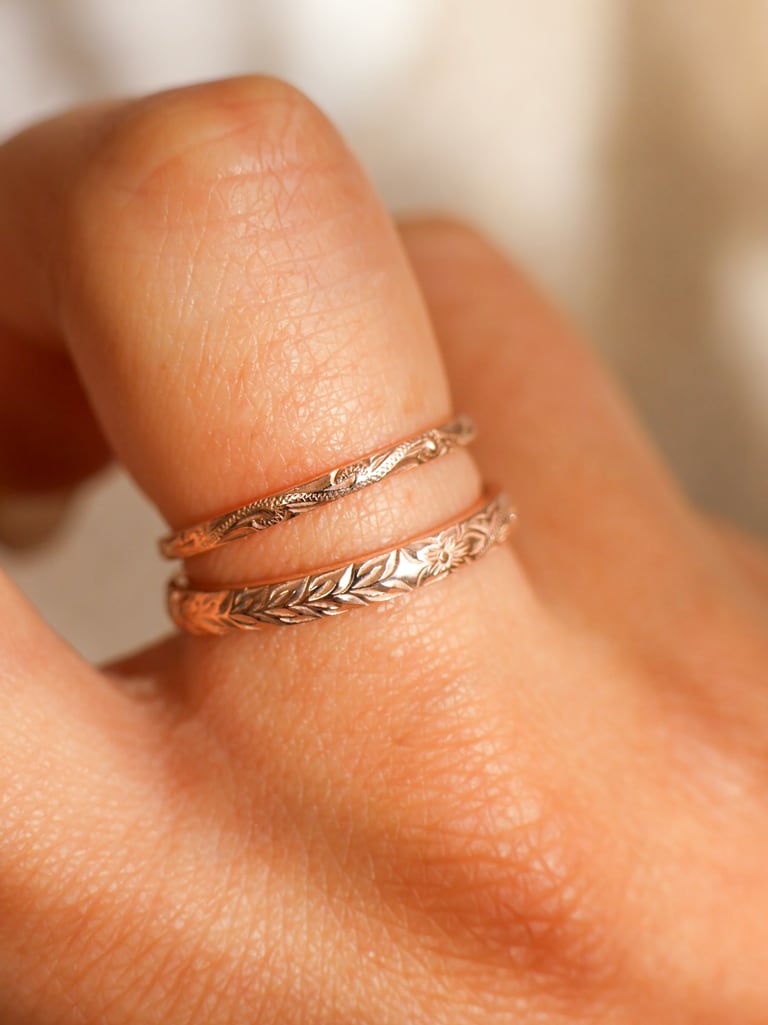 1.5mm極細 ハワイアンリング《名入れ刻印無料》 | 次世代ジュエリー