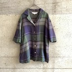 Burberry’s 〜90‘s check linen shirt