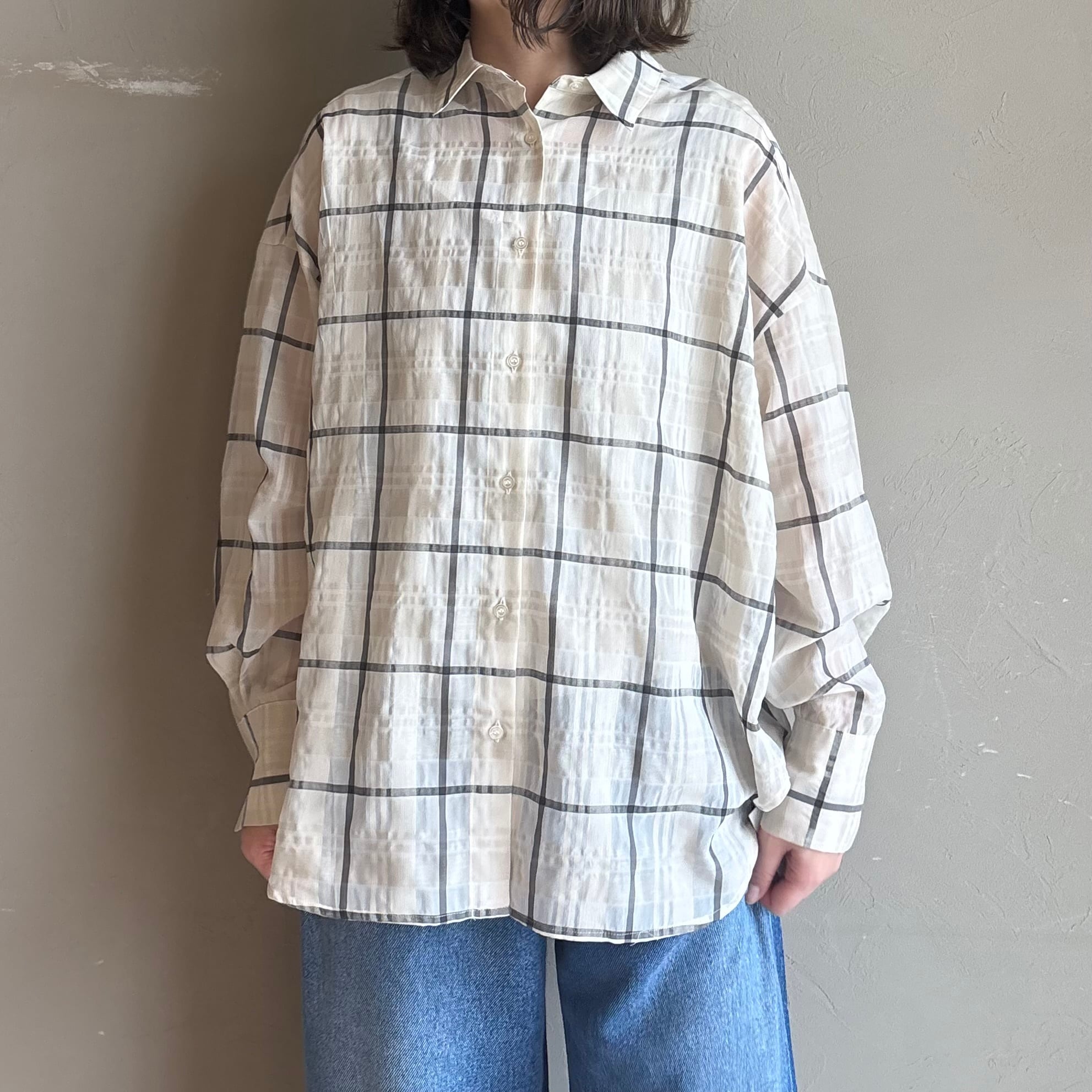 もかちん様専用ページ:【 CLOCHE 】 2wayシアーチェックシャツなどなど2点