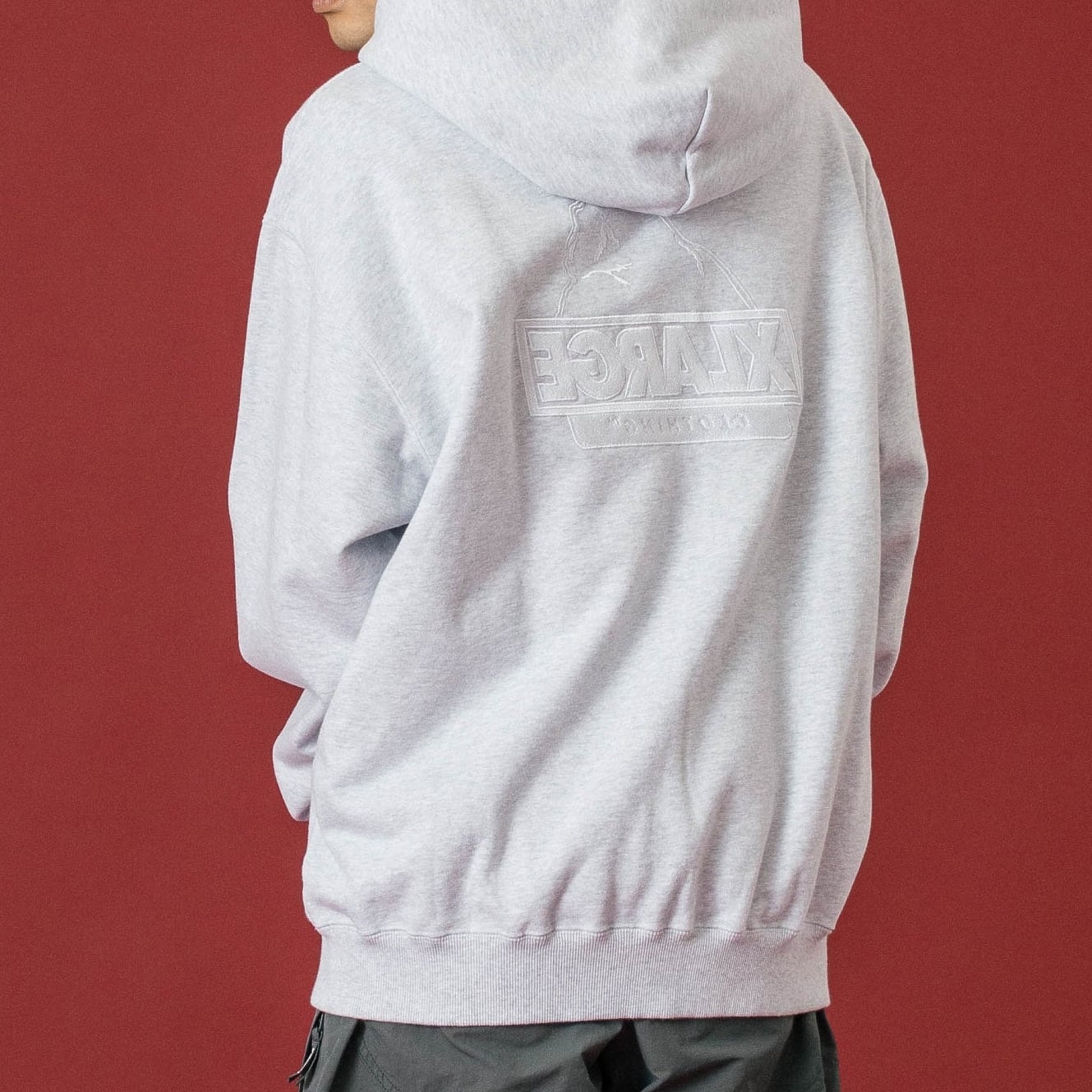 XLARGE（エクストララージ） BACKSIDE OG ZIP UP HOODED SWEATSHIRT