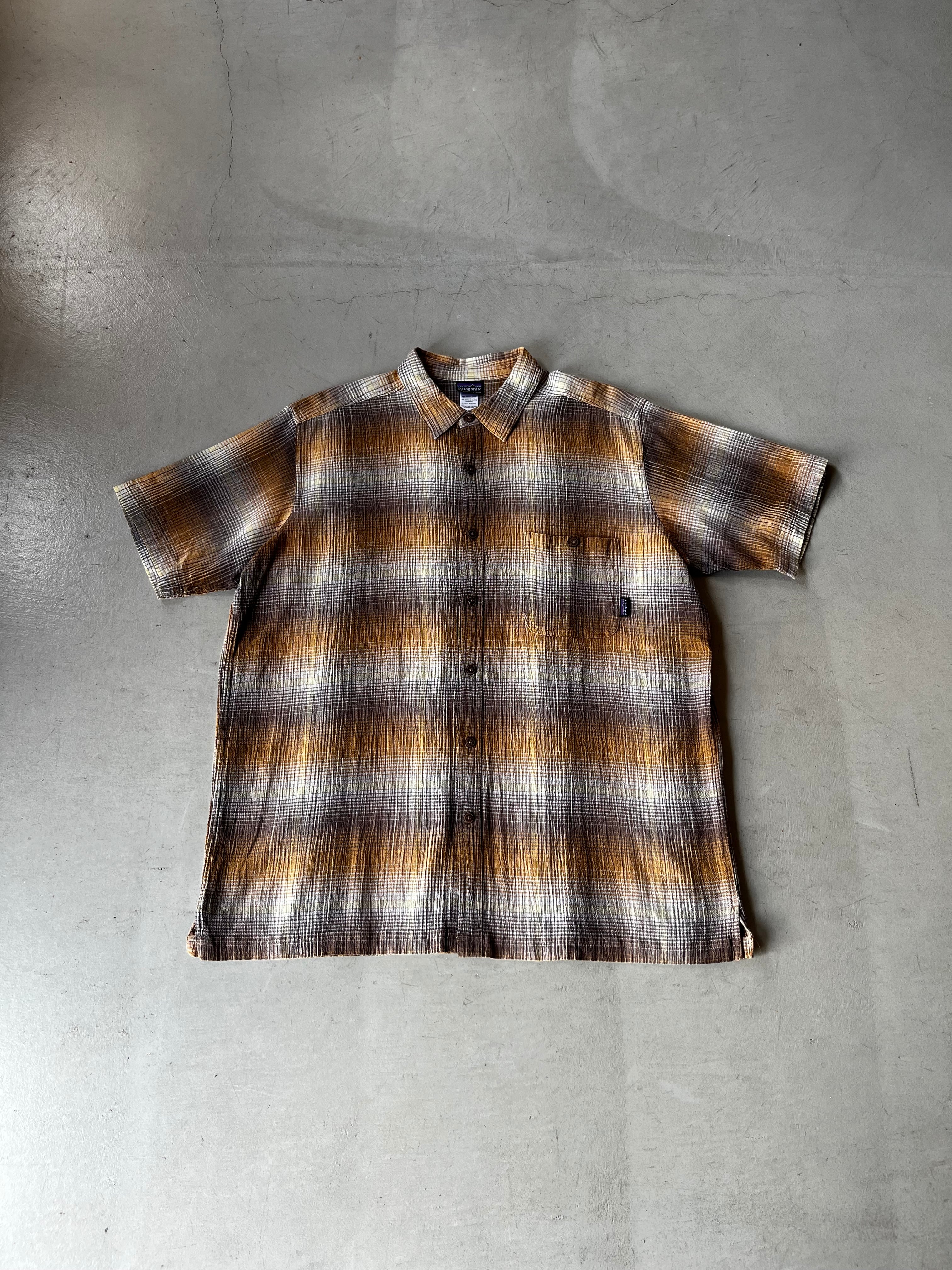 パープルブルー×オリーブM：patagonia パタゴニア オンブレ シャドー