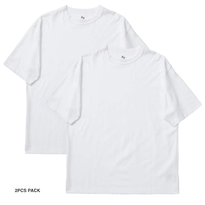 K/D 2P PACK TEE (ONE COLOR) / 2ピースパックTEE (WHITE)