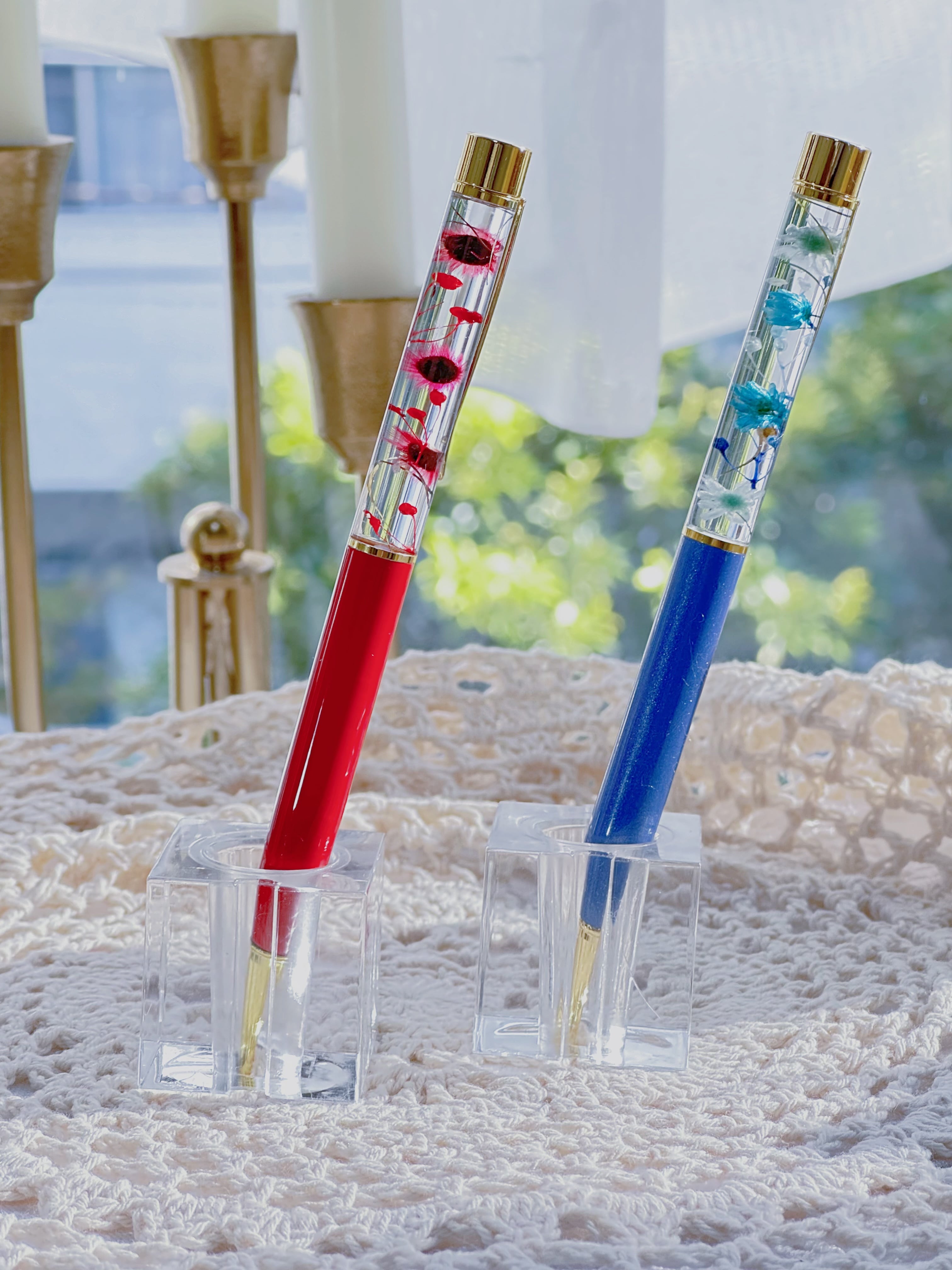 アロマワックスサシェ＆ハーバリウムボールペンセット❁⃘*.゜見本 アロマワックスサシェ＆ハーバリウムボールペンセット❁⃘*.゜見本