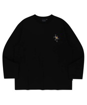 NEO GOTHIC CROSS LONGSLEEVE_BLK