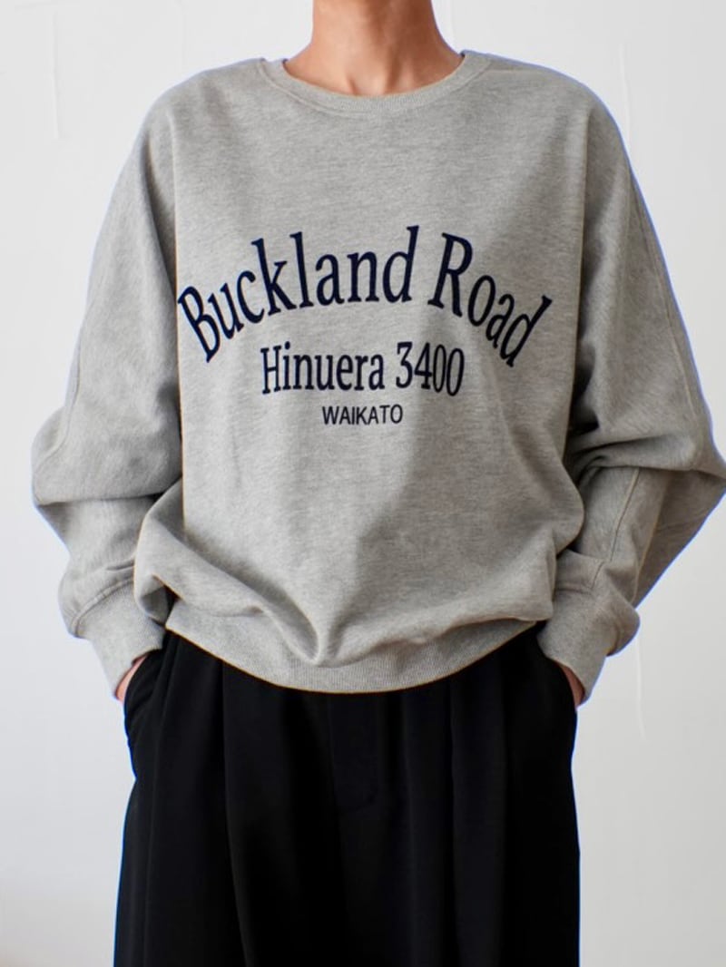 BAL バル 【reflector crew】 ピグメントスウェット グラフィック