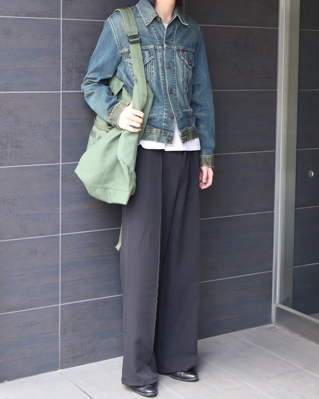 faded detail denim jacket