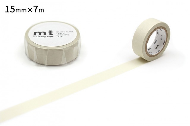 【旧価格安い！】mt basic　パステルアイボリー　15mmマステ　MT02