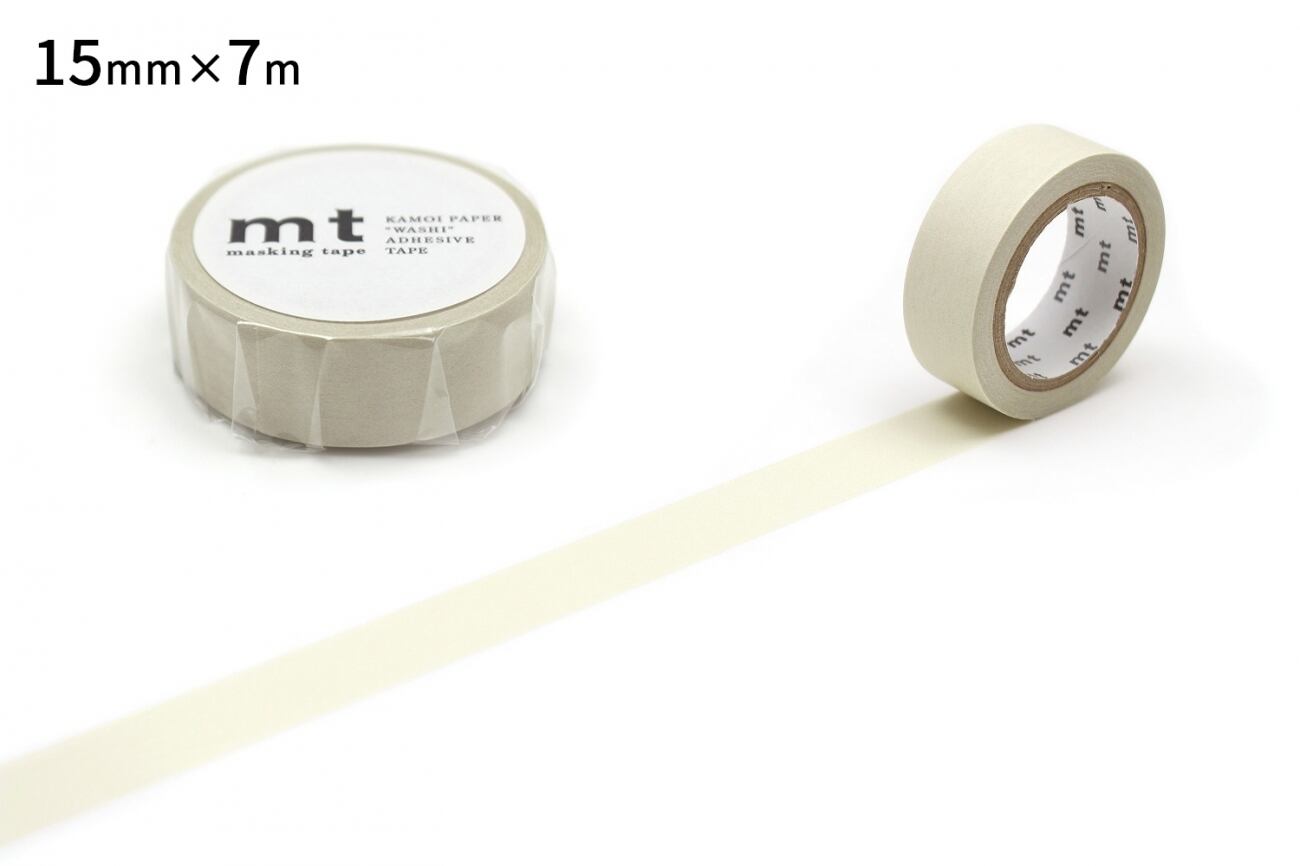 【旧価格安い!】mt basic パステルアイボリー 15mmマステ MT02