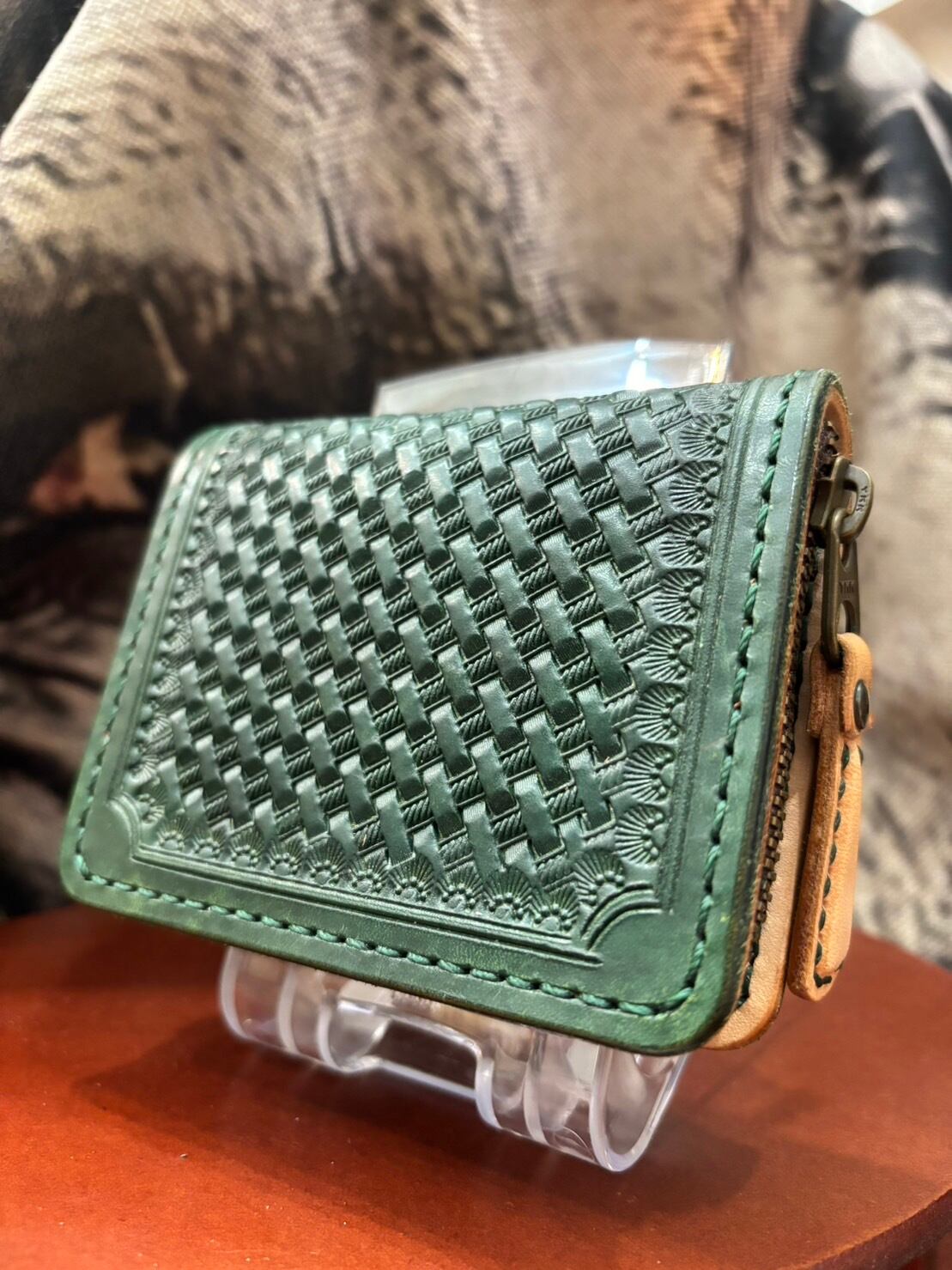 二つ折り財布 ルガトショルダー 一点物 | g9leather 二つ折り財布 ルガトショルダー 一点物 | g9leather