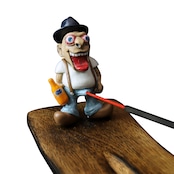 UNCLE PERV Incense stand /Bireleys