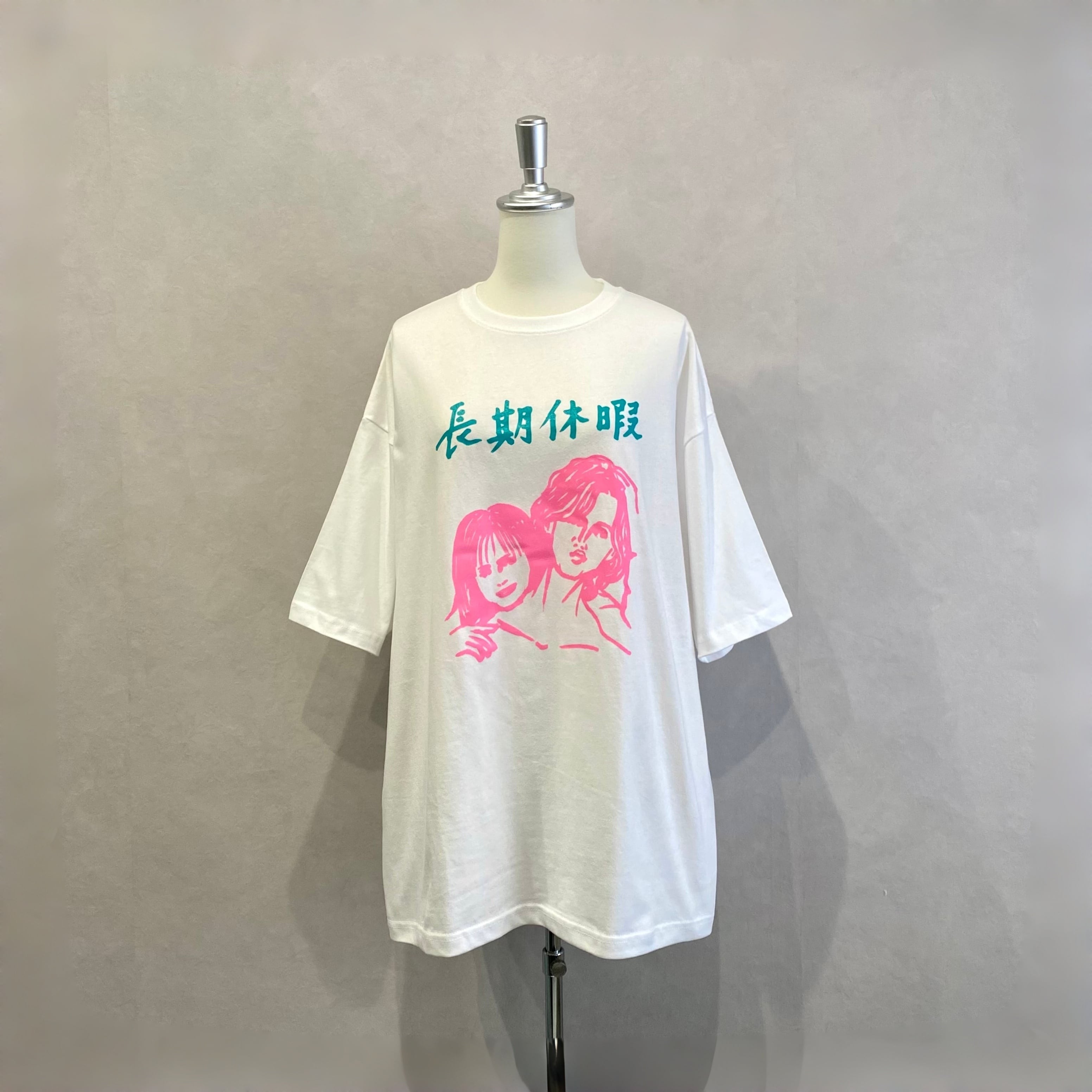 長期休暇」Tシャツ / White【Yuki Horimoto】 | Schrodinger's closet