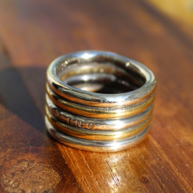 Banding Ring (SILVER×BRASS)