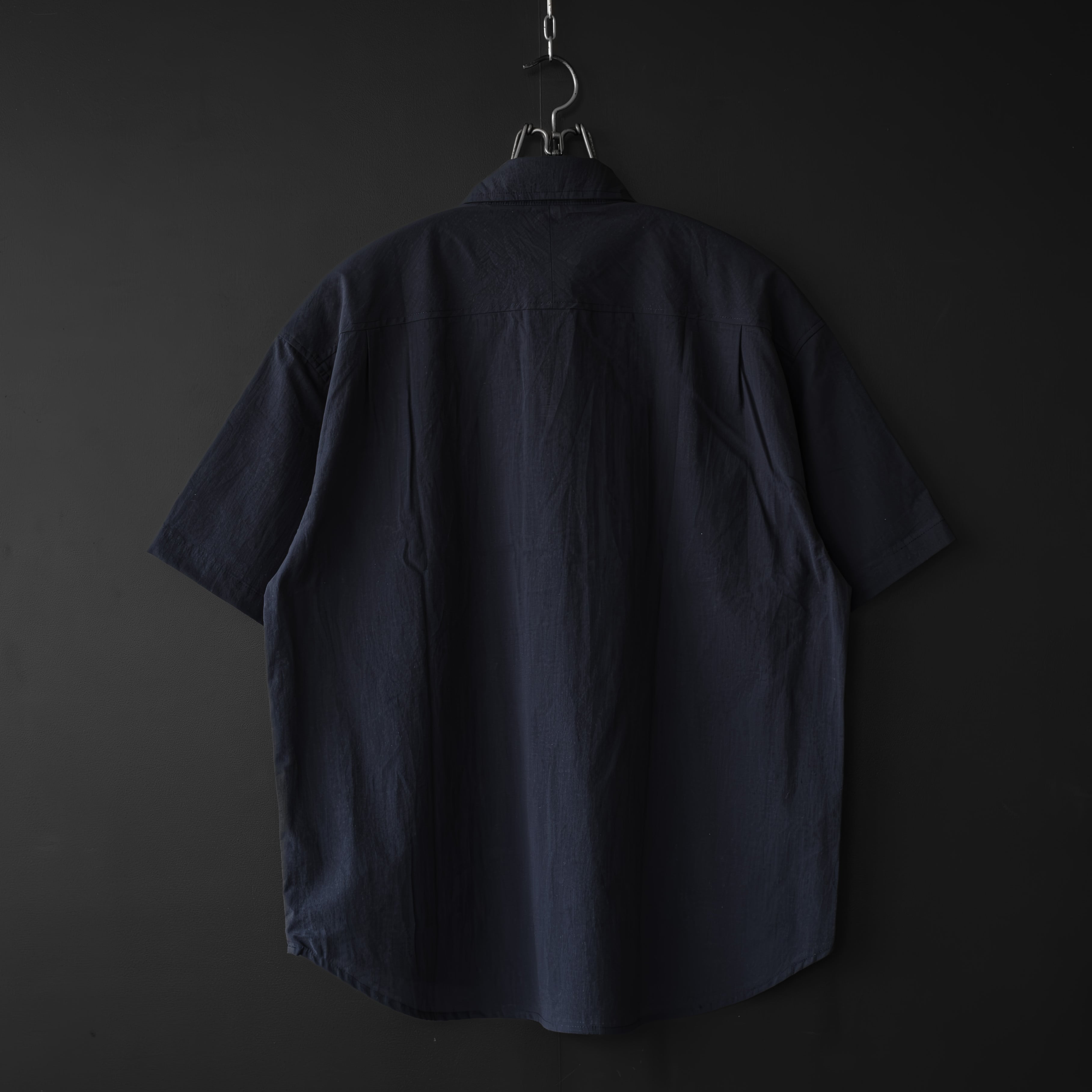 modem design】 gardening s/s shirt (navy) | dros dro