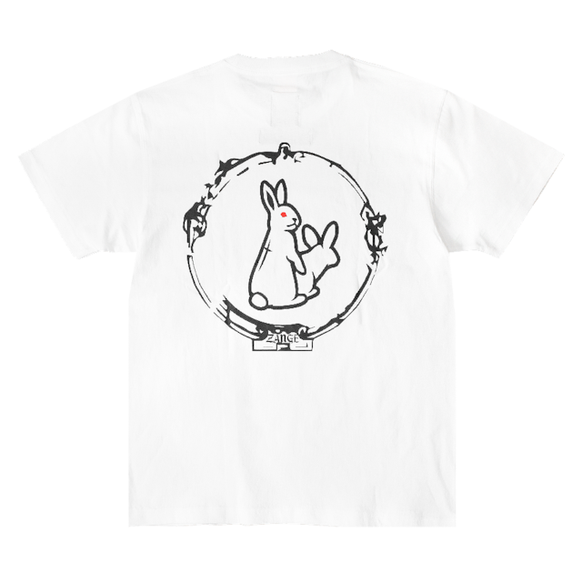 【#FR2×Crux.exe×THEnookie】FXXKING RABBITS TEE - WHITE