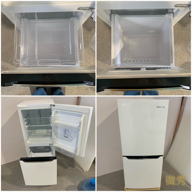 Hisense　2ドア冷凍冷蔵庫　130L 大阪市近郊配送無料✨ Hisense 2ドア冷凍冷蔵庫 130L 大阪市近郊配送無料✨