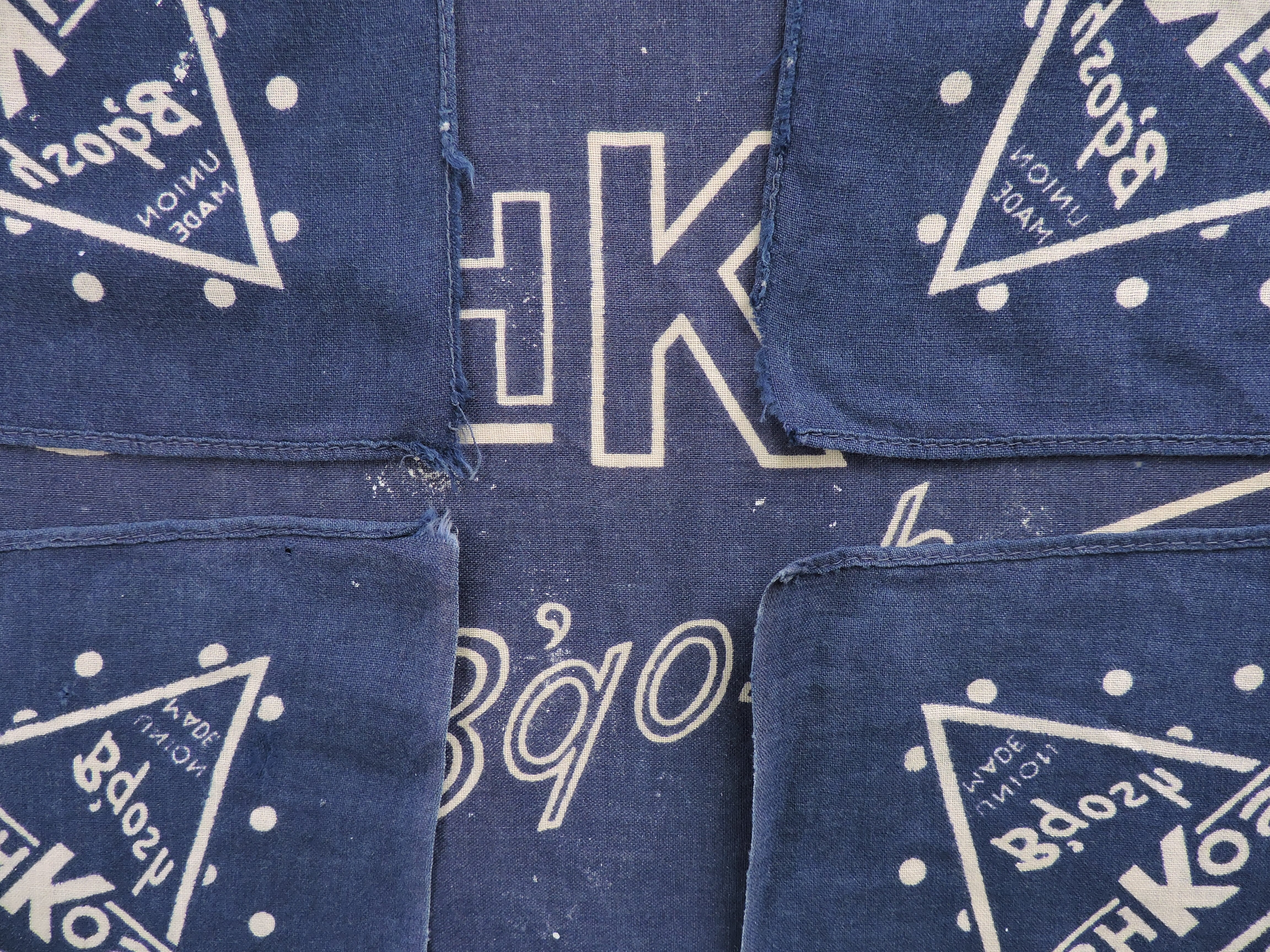 雰囲気系】1960s OSHKOSH(オシュコシュ) ヴィンテージバンダナ USA