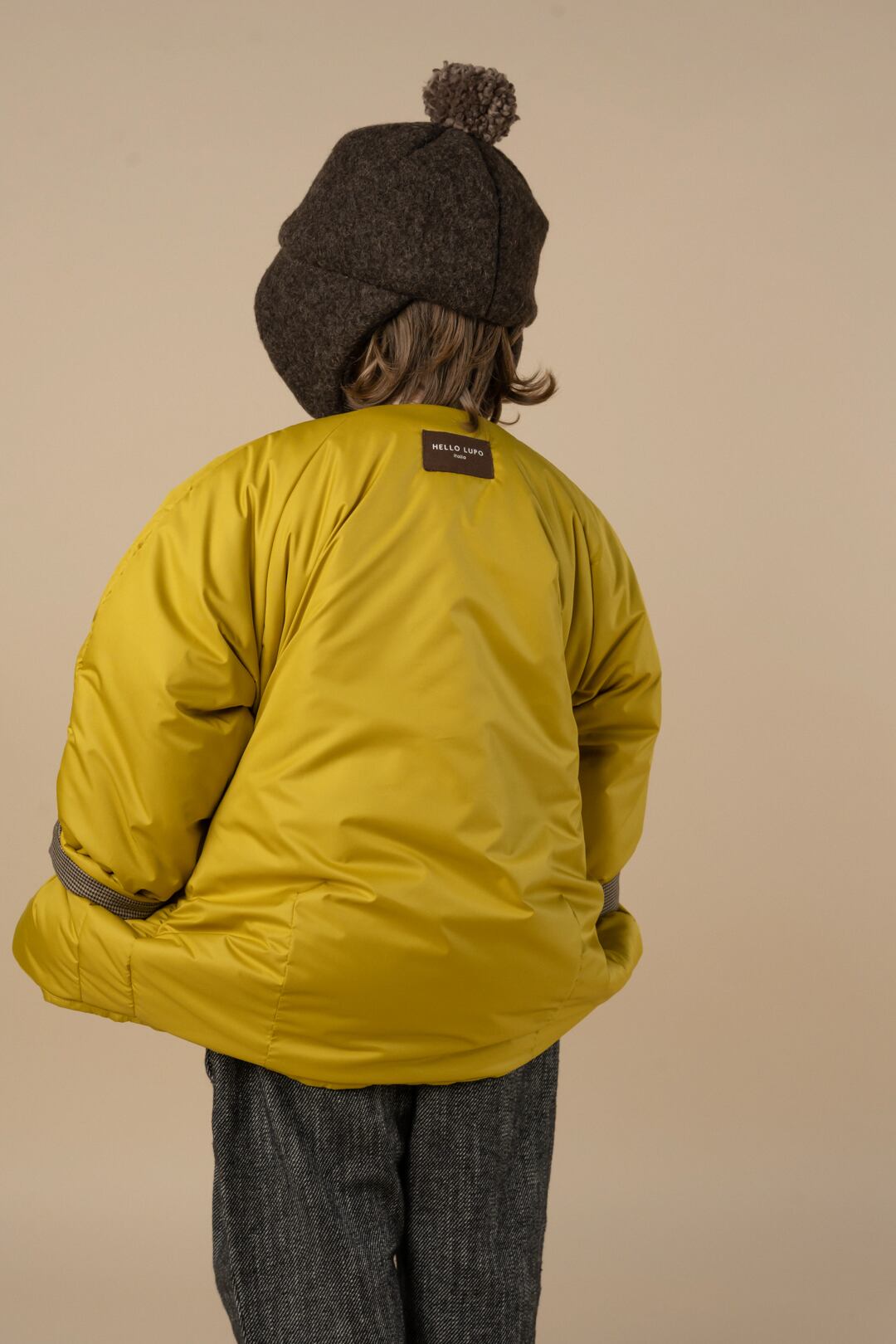 HELLO LUPO Kimono Coat Sporty - Giallo | RESONASON