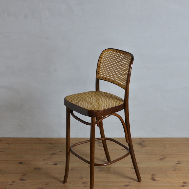 No.811 Bentwood Counter Chair / No.811ベントウッド カウンターチェア〈ラタンチェア・ハイチェア・バーチェア・トーネット・THONET・プラハチェア・アンティーク・ヴィンテージ〉112393