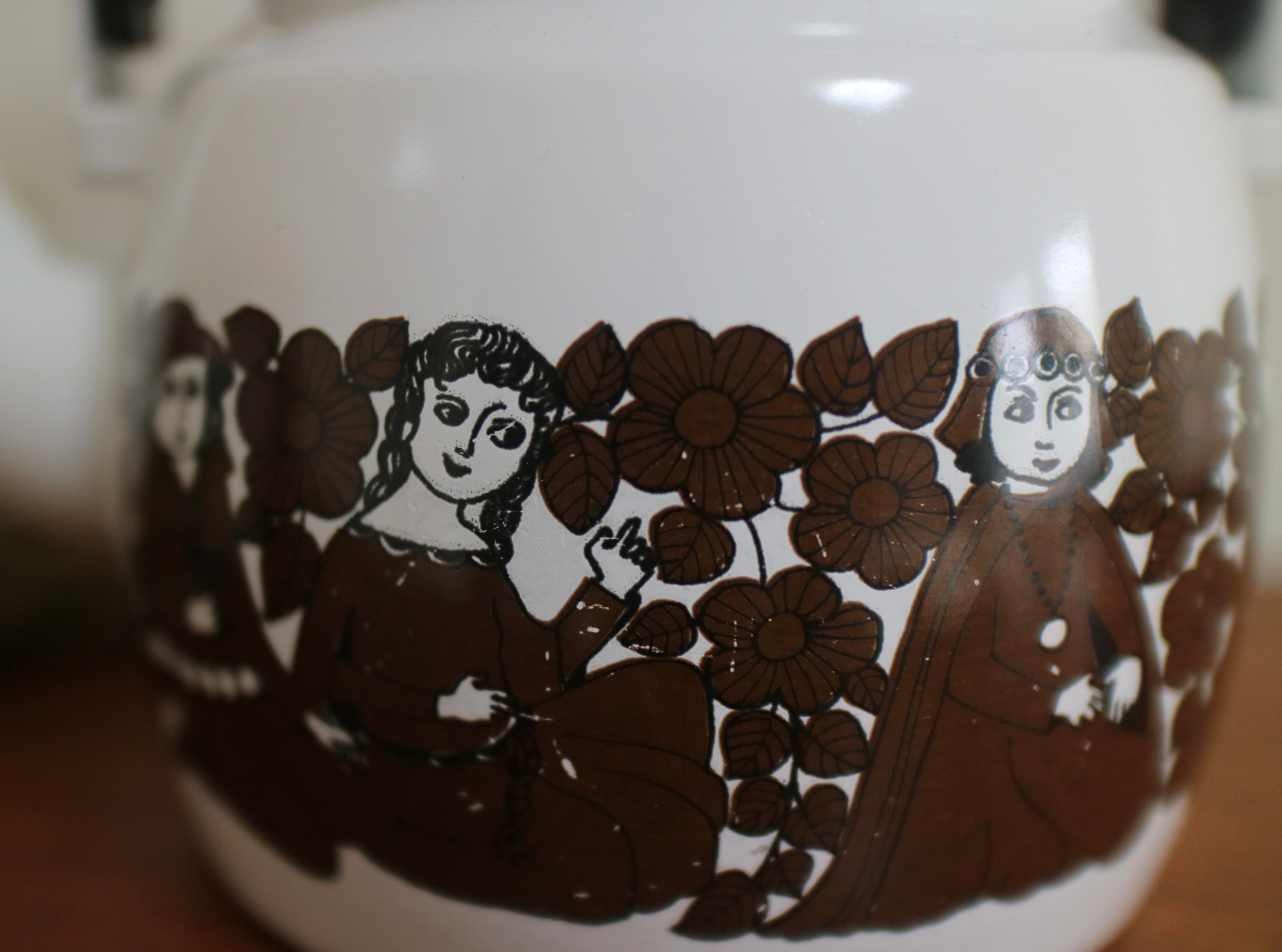 ARABIA アラビア / FINEL フィネル 琺瑯ケトル / 騎士団 No.2829