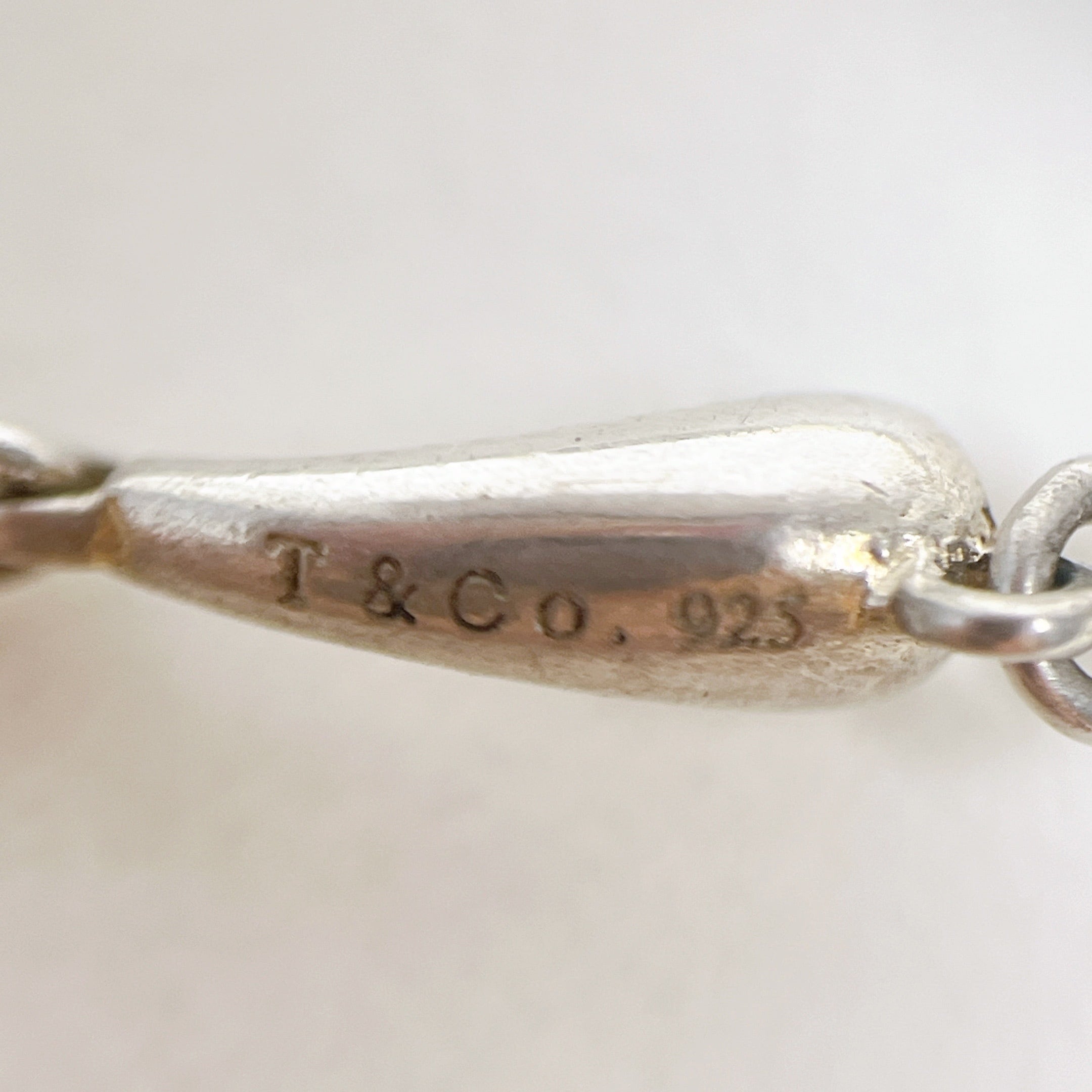 ティファニーティアドロップリンクブレスレット925