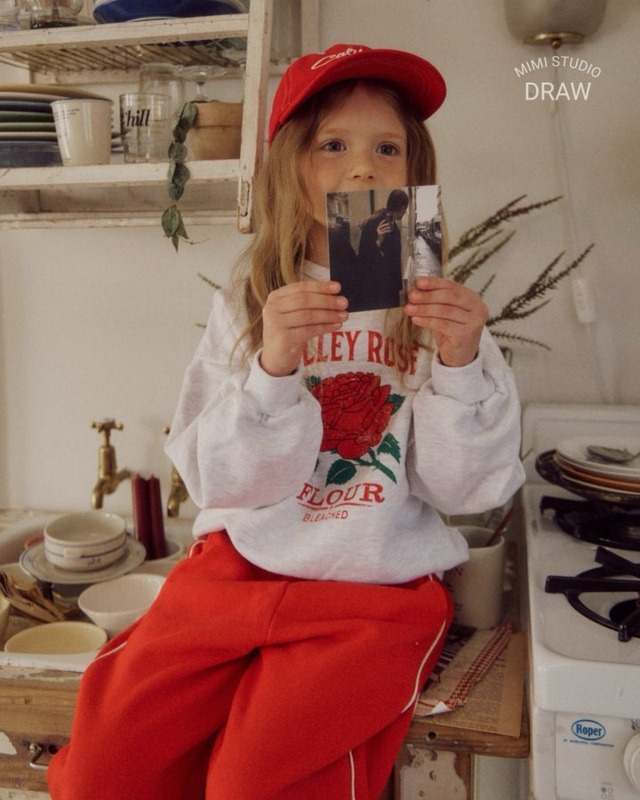 《送料無料》予約:ローズトレーナー【BYMIMI】