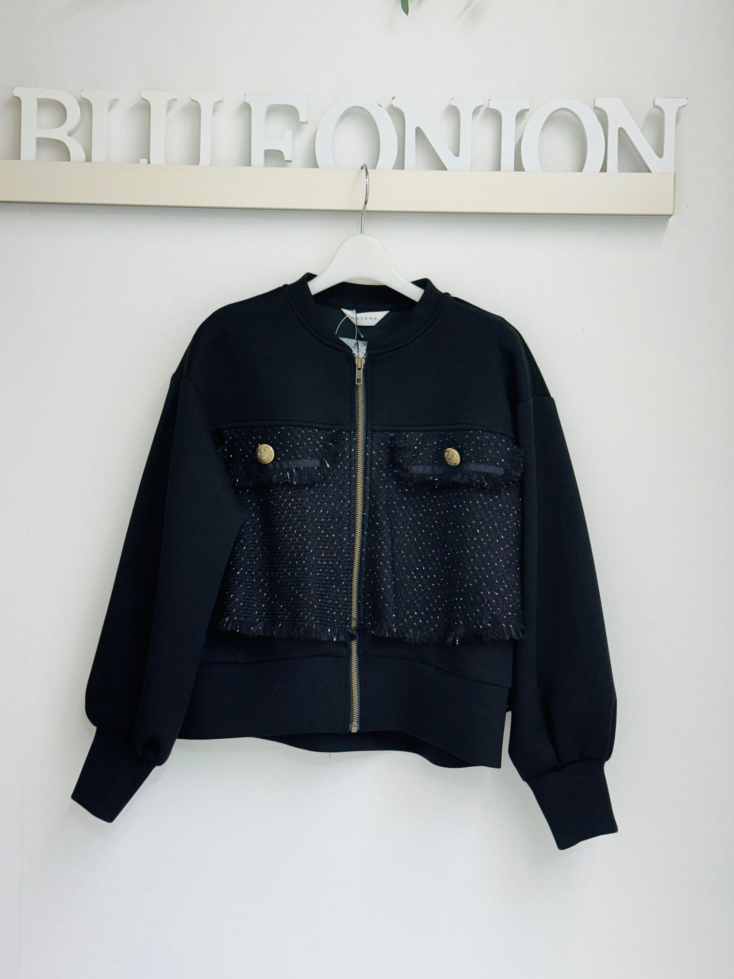 ツイードコンビブルゾン 70052-3102 GALENA ガレナ 2509a-014 | BlueOnion