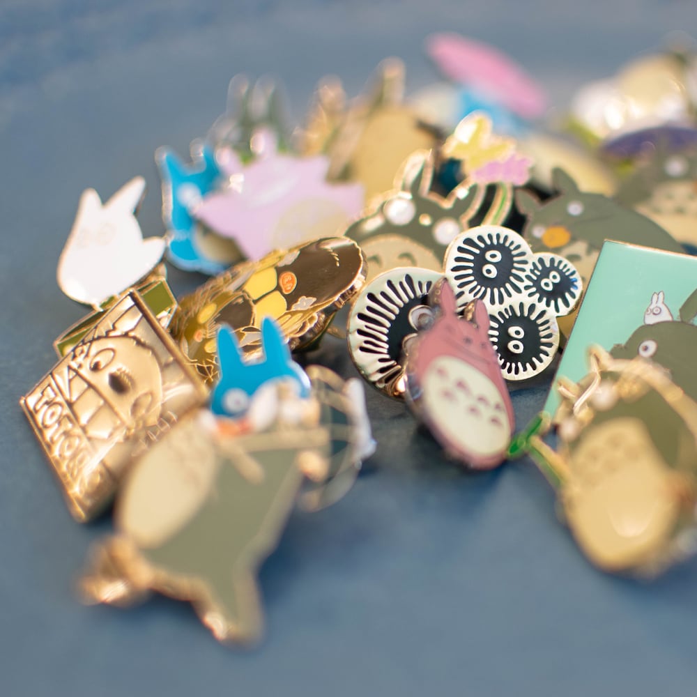 となりのトトロ ピンズ（大・小トトロ オカリナロゴ / T-15 / 5838