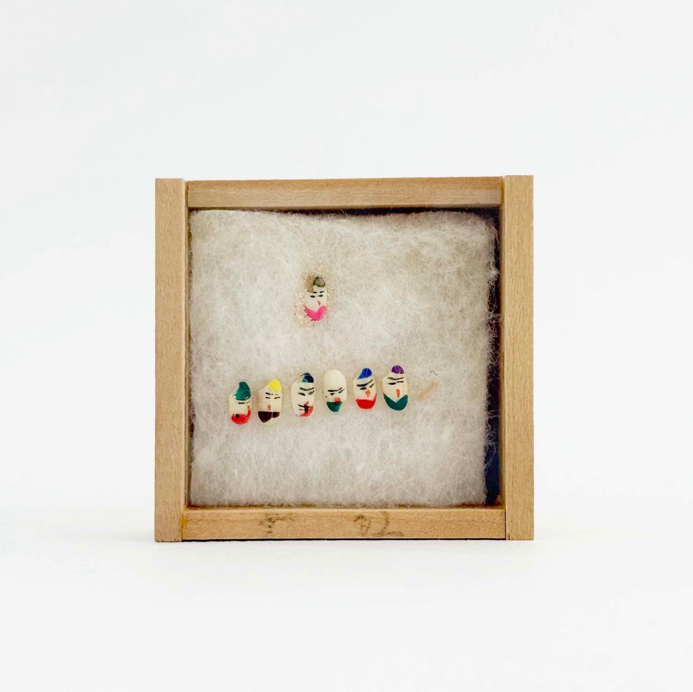 お米の七福神こけし