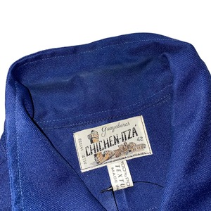 vintage 1980’s embroidery & pleats L/S Cuba shirt
