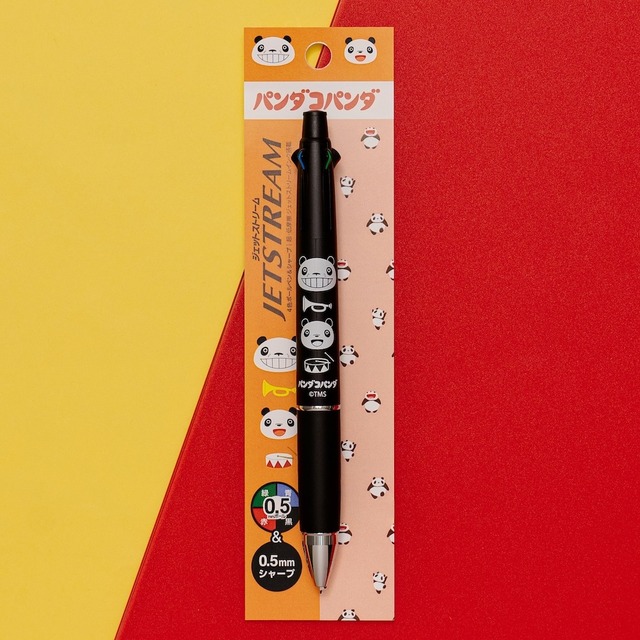 【NEW】パンダコパンダ　ジェットストリーム多機能ペ4＆1　ブラック（8620）