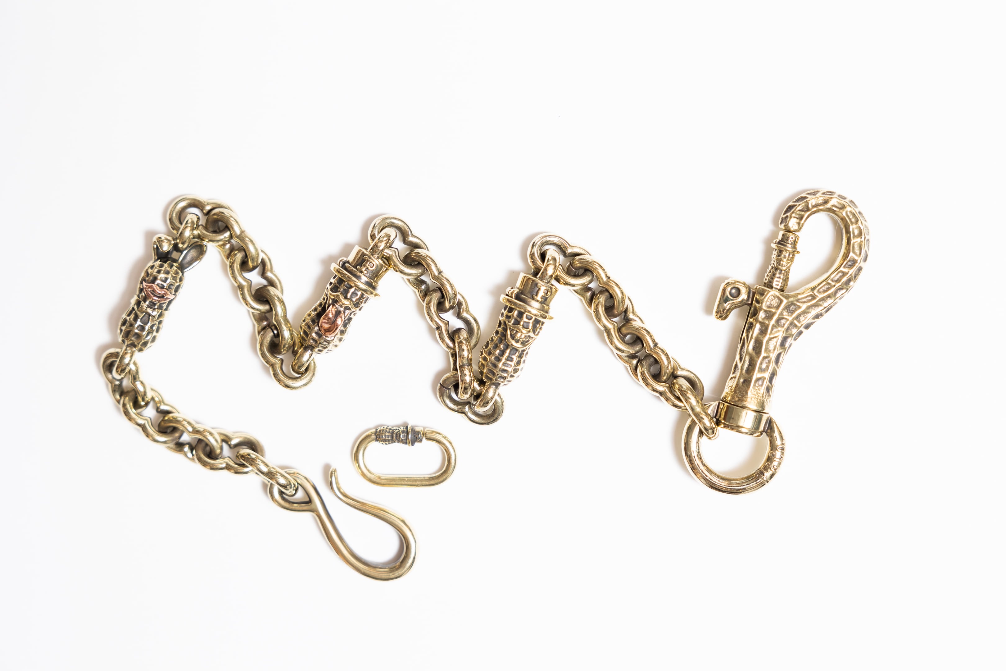 3 PEANUTS WALLET CHAIN （brass） | Peanuts&Co