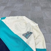 【極上】アディダス スウェット 80s 銀タグ 異素材切替 ゆるだぼ 希少 洗練