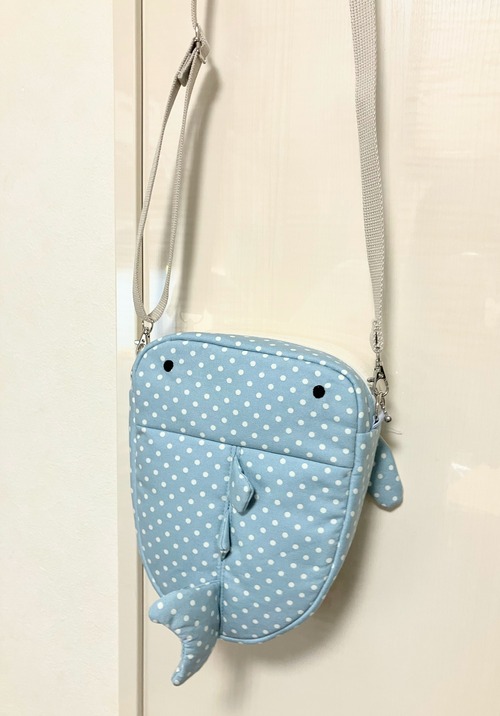 ポシェット　ジンベエザメ｜とりさん工房ーかわいいハンドメイドポーチ