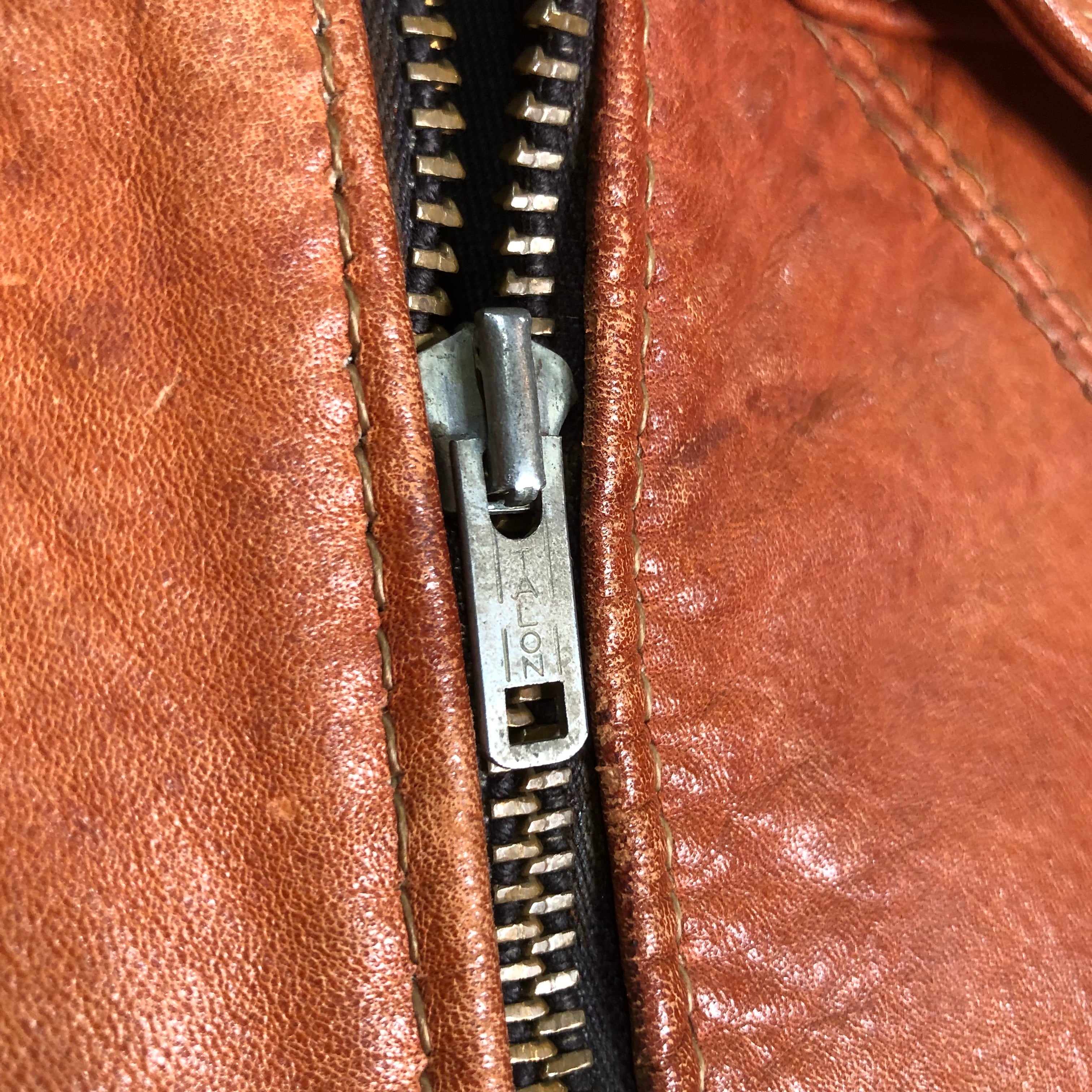 70's USA Vintage leather jacket Gandalf Richard Mark Buchanan