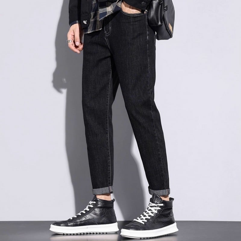 スリムフィットデニムパンツ D0075