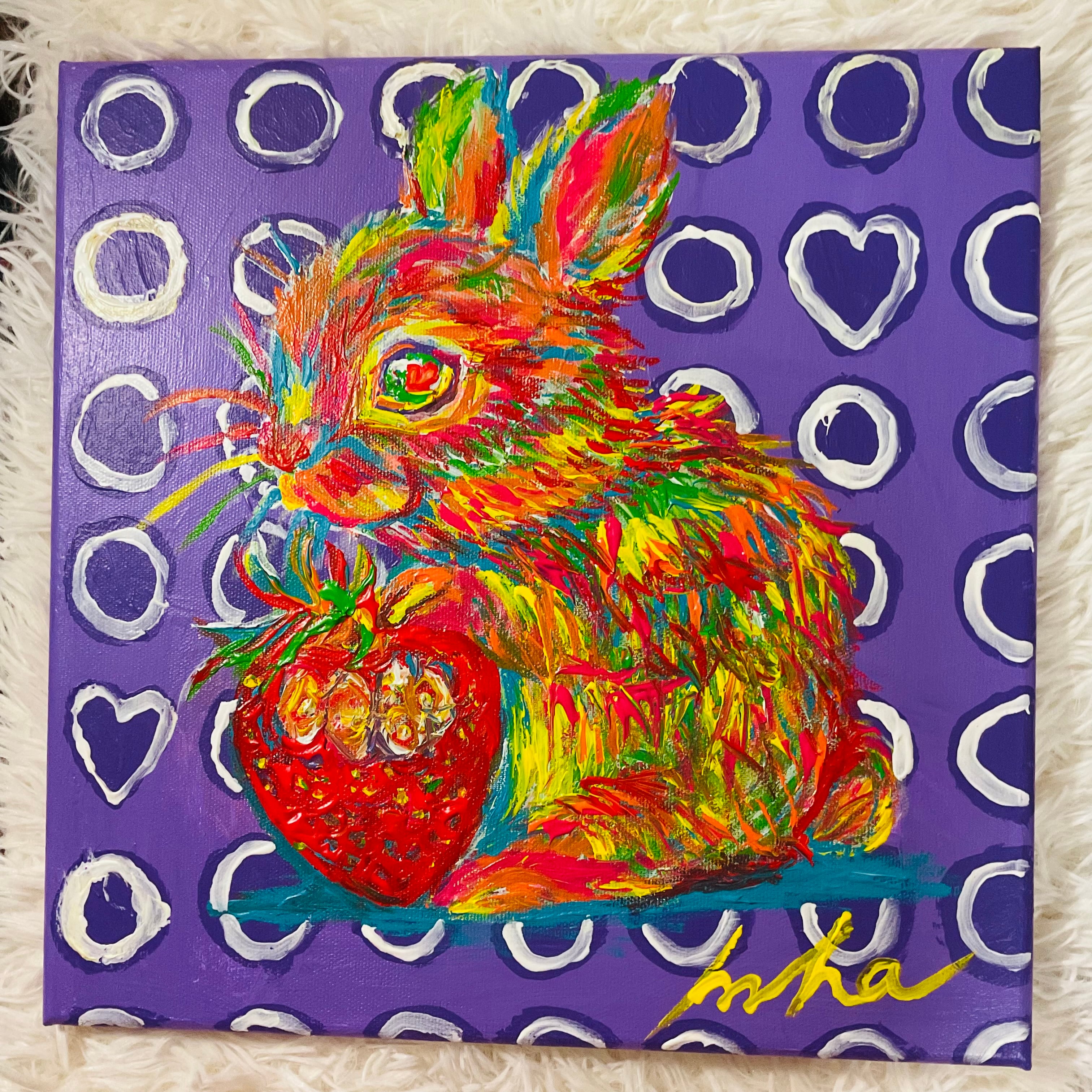 46×53㎝「窓辺のイスとテーブル」F10・油彩画・原画・額装 | Pay ID