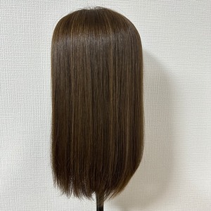 11番 あまんだ 未カットヘアピース レミー人毛100% 41688