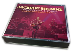 NEW JACKSON BROWNE  LIVE AT GREEK THEATER : STANDING IN THE BREACH TOUR 2015  3CDR  Free Shipping