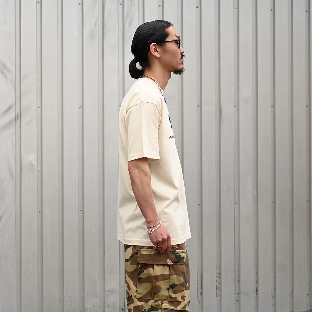 ANACHRONORM(アナクロノーム)なんかいい配色のTシャツと気分なカモ柄
