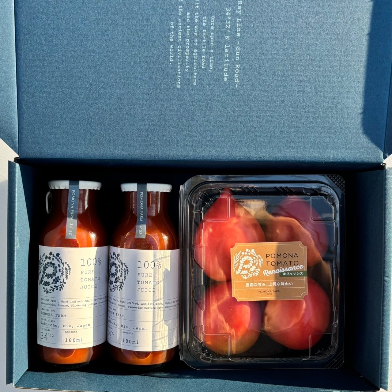 選べる！生鮮トマト&トマトジュース ギフトボックス | POMONA FARM
