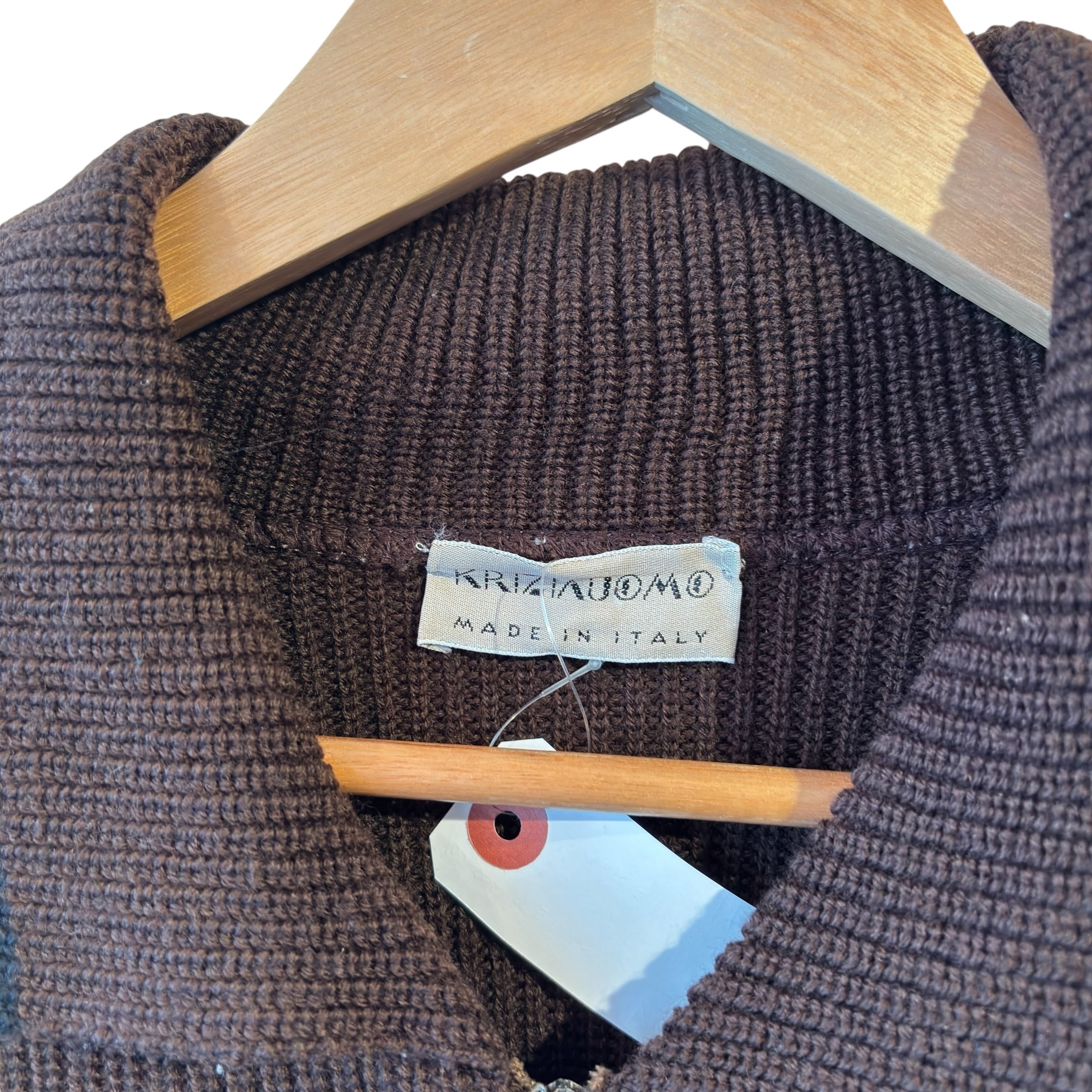 CoSTUME NATIONAL HOMME ウールニット ブラック イタリア製 CoSTUME NATIONAL HOMME ウールニット ブラック イタリア製