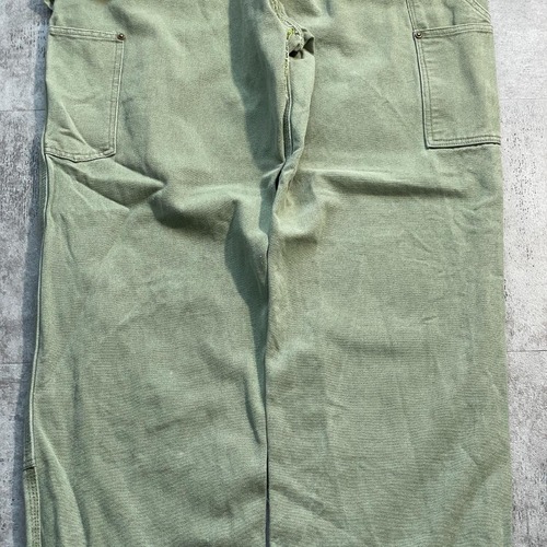 希少色 モスグリーン ダブルニー Carhartt B136-MOS 36×32 詳細写真15