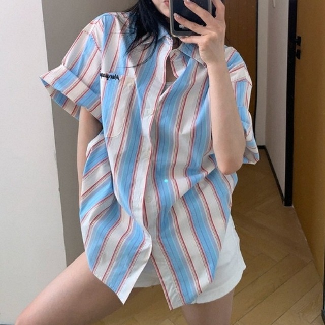 Loose Casual Short sleeve Tshirt 125356