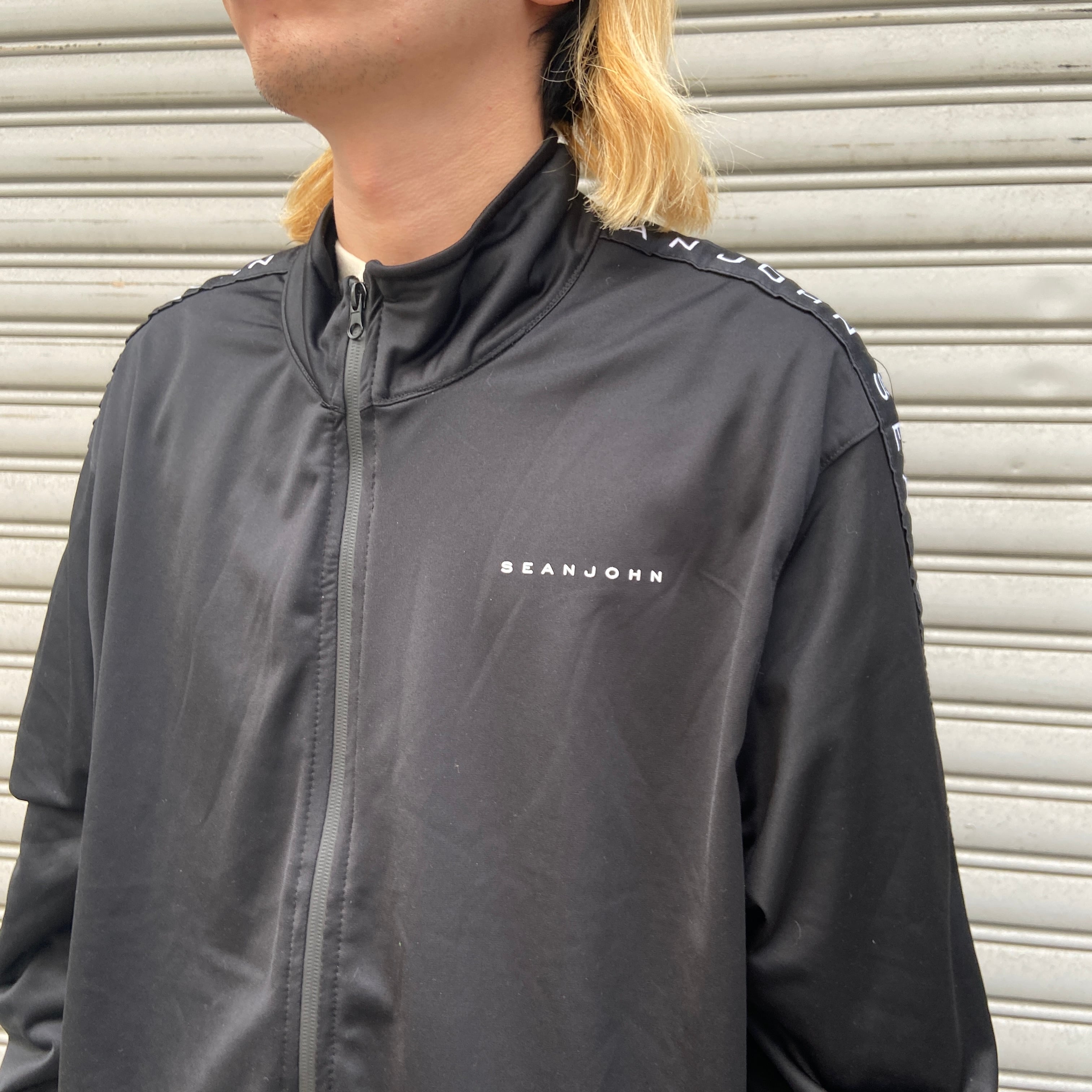 送料無料』SEANJOHN ショーンジョン トラックジャケット ブラック 3XL ...